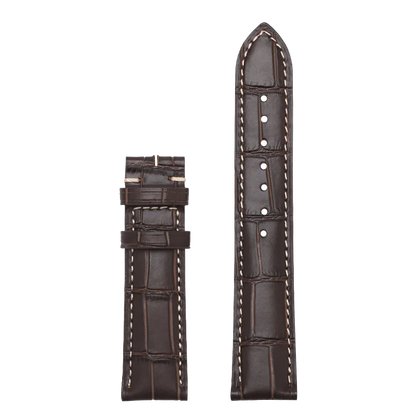 Cinturino per orologio in vera pelle per Longines, accessori, cinturini per orologi, chiusura a farfalla, cinturino da polso 18 19 20 21 22 mm