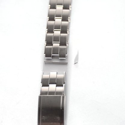 18/19/20mm Solid Link Vintage Rivet Bracelet Stainless Steel Watch Band