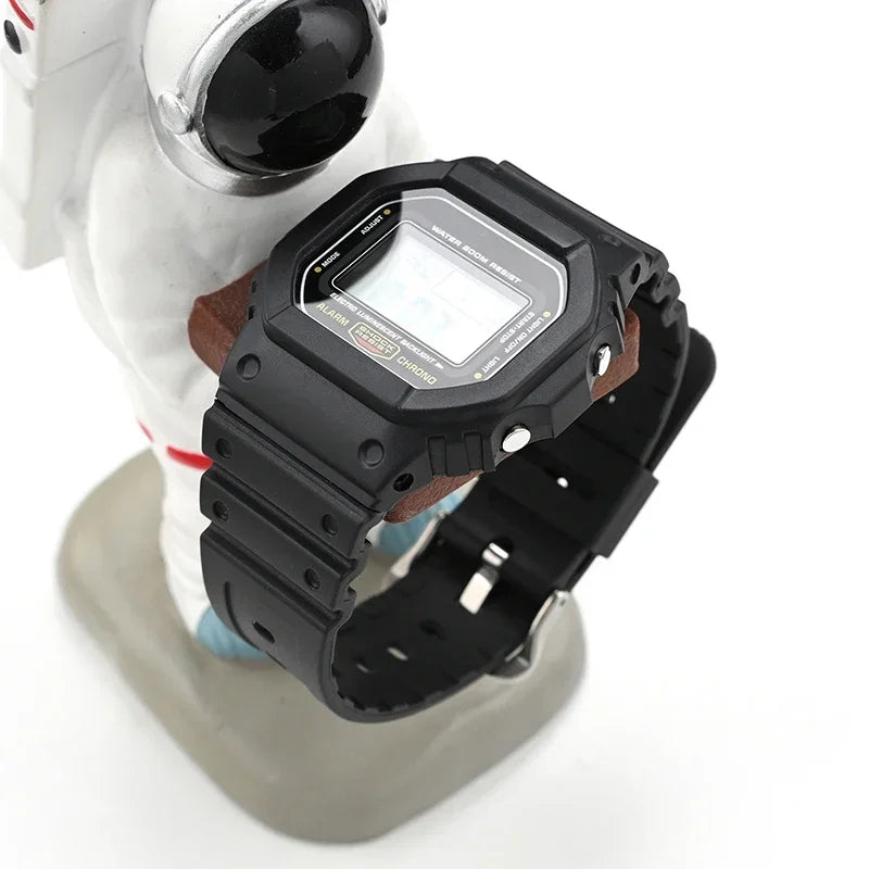Étui de Bracelet en résine de caoutchouc pour Casio g-shock DW-5600 GW-M5610 GW-B5600 G-5600 hommes femmes Bracelet de remplacement accessoires de montre