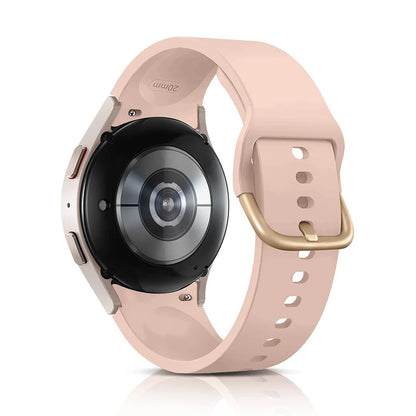 Bracelet en Silicone pour Samsung Galaxy Watch 7 6 5 4 44mm 40mm pro 45mm Sport 20mm Bracelet de montre Galaxy Watch6 Classic 43mm 47mm