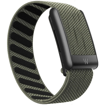 Black, Silver, and Gold Bracelet for Whoop 5.0 Mg, Bracelet with W Logo, Elastic Woven Nylon Band, Sport Replacement Straps for Whoop