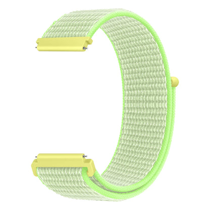Bracelet à boucle en Nylon pour Amazfit Bip 6/5/GTS 4/3/2/2e/Mini/GTR 42mm/47mm/GTR 4/3 Pro Sport, 20mm/22mm, 2 bandes