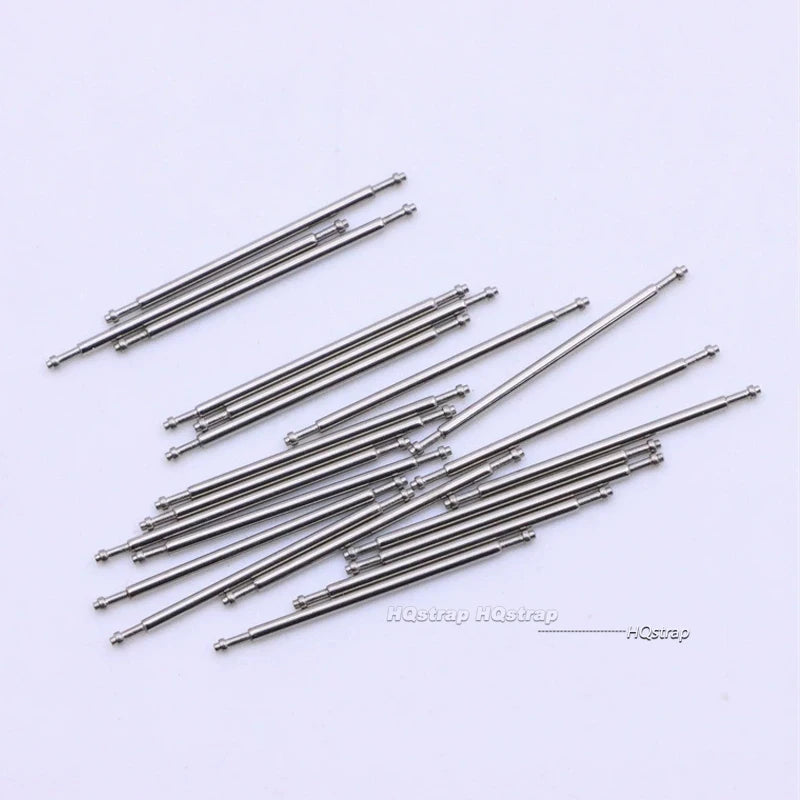 1.0mm bracelet de montre en acier inoxydable barre à ressort outil sangle lien broches outil de réparation 14mm 16mm 18mm 19mm 20mm 21mm 22mm broches en métal