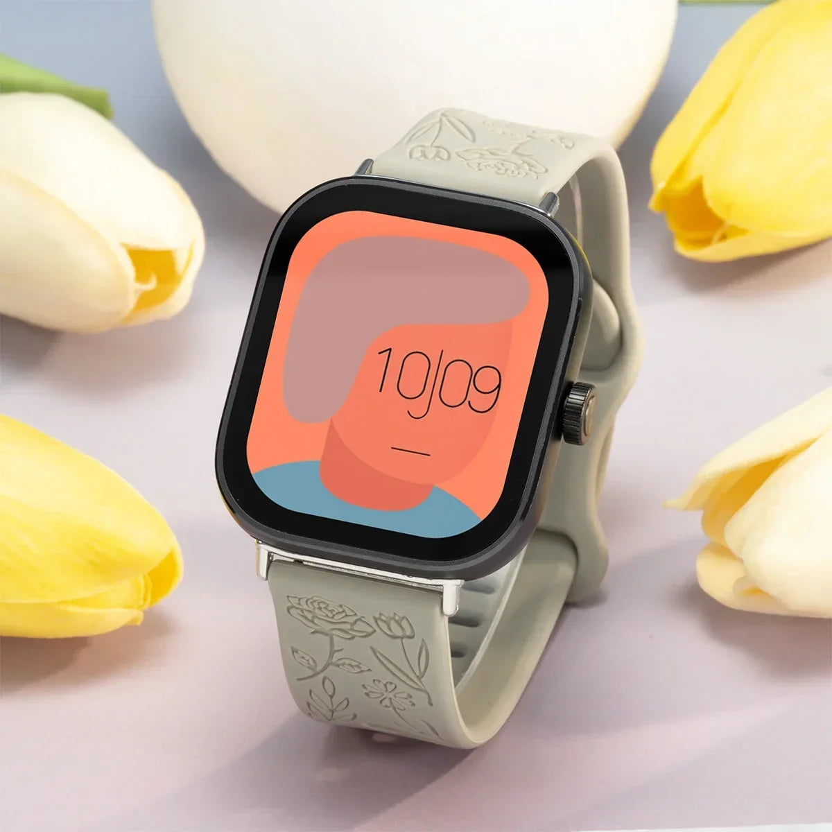 Carved Strap for Redmi Watch 6 5 4, Magnetic Silicone Bracelet for Redmi Watch 5 Active 3 Lite 5 Lite 3 Active