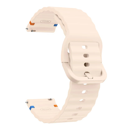 20/22mm Music Watchband for Garmin Forerunner 265 165 245 255 645, for Garmin Vivoactive 3 4 5/Venu 3 sq 2 Plus/Approach S12