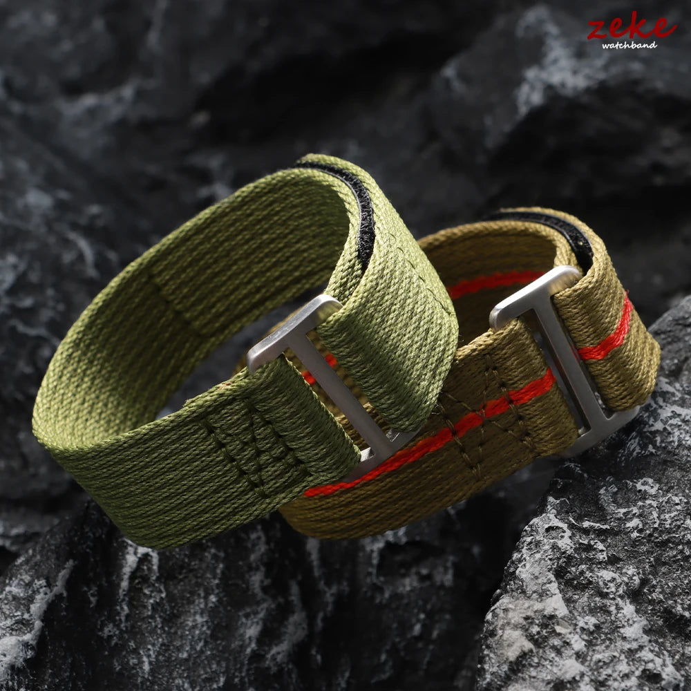 Bracelet en Nylon 20mm 22mm pour Seiko pour Tudor, attache à crochet et boucle, Bracelet de montre militaire étanche pour hommes pour Omega