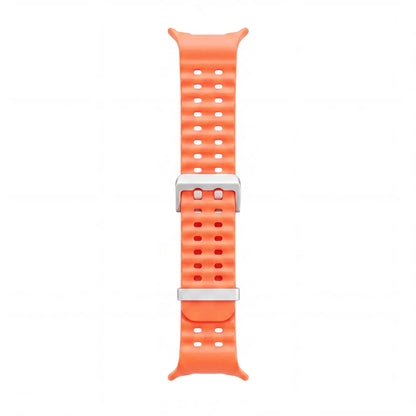 Cinturino sportivo in silicone luminoso per Samsung Galaxy Watch Ultra, 47mm, Marine Band