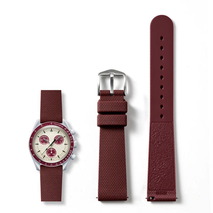 Cinturino per orologio in silicone a sgancio rapido, 20mm, per Omega X Swatch Joint MoonSwatch, cinturino morbido, accessori