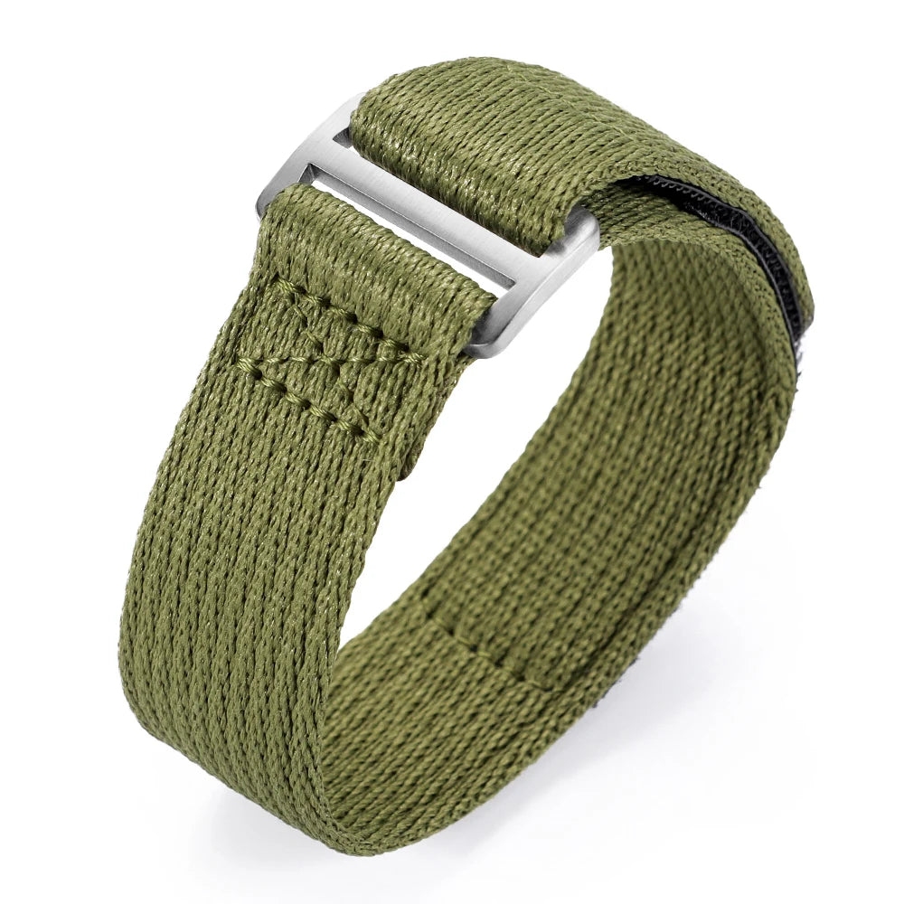 Bracelet en Nylon 20mm 22mm pour Seiko pour Tudor, attache à crochet et boucle, Bracelet de montre militaire étanche pour hommes pour Omega