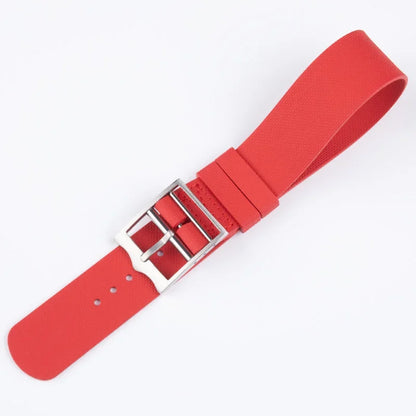 New Long FKM Fluororubber Watch Strap, 20/21/22mm, Military Band for Tudor BlackBay Omega Seamaster IWC Longines Rolex