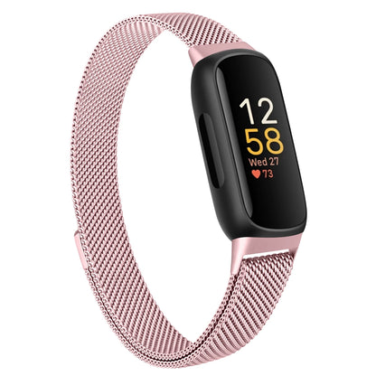 Bracelet à boucle magnétique en métal pour Fitbit Inspire 3, Bracelet de montre en acier inoxydable pour Fitbit Inspire 3