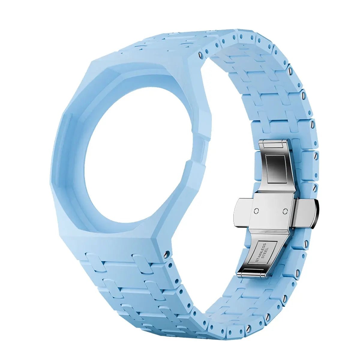Kit di modifica in ceramica per orologio da tasca Swatch X AP Royal Pop, convertibile in orologio da polso con cinturino in silicone Correa