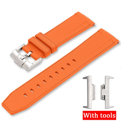 Bracelet en caoutchouc de silicone pour homme, adaptateur en acier à dégagement rapide, bracelet de montre, ceinture, Tissot Store, série X, T137.407, T137.410 Super First, 12mm
