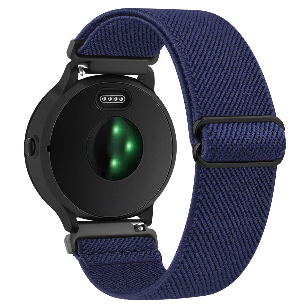 Bracelet en Nylon élastique de 18mm pour Garmin Venu 3S 2s/Vivoactive 4s/Vivomove 3S/Forerunner 265s 255s, Bracelet de Sport