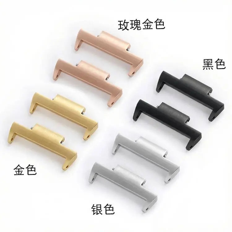 12mm stainless steel adapter for Tissot PRX series T137.407/T137.410, Super Player solid metal quick-release watch connectors
