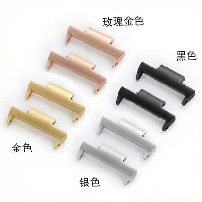 12mm stainless steel adapter for Tissot PRX series T137.407/T137.410, Super Player solid metal quick-release watch connectors