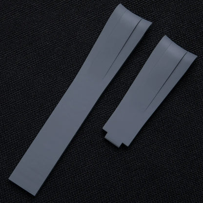 Cinturino FKM con estremità curve, in fluororubber morbido, regolabile, 20 mm 22 mm, per Tudor PELAGOS Black Bay 1958 39/41 mm 1954 37 mm