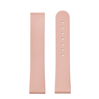 Cinturino in caucciù FKM JUELONG 20 mm di qualità superiore, vestibilità perfetta, estremità piatte, sgancio rapido universale, nero