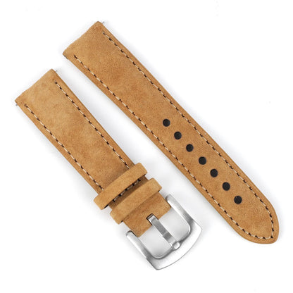 Cinturino per orologio in pelle scamosciata vintage, 18 mm, 19 mm, 20 mm, 22 mm, fatto a mano, grigio, marrone, cinturini di ricambio, accessori per orologi da uomo