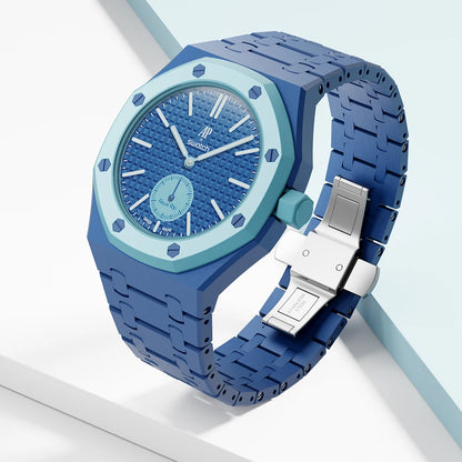 Ceramic Mod Kit for Swatch x AP Royal POP Biomaterials, Watch Case, Strap, Pocket Watch Changer