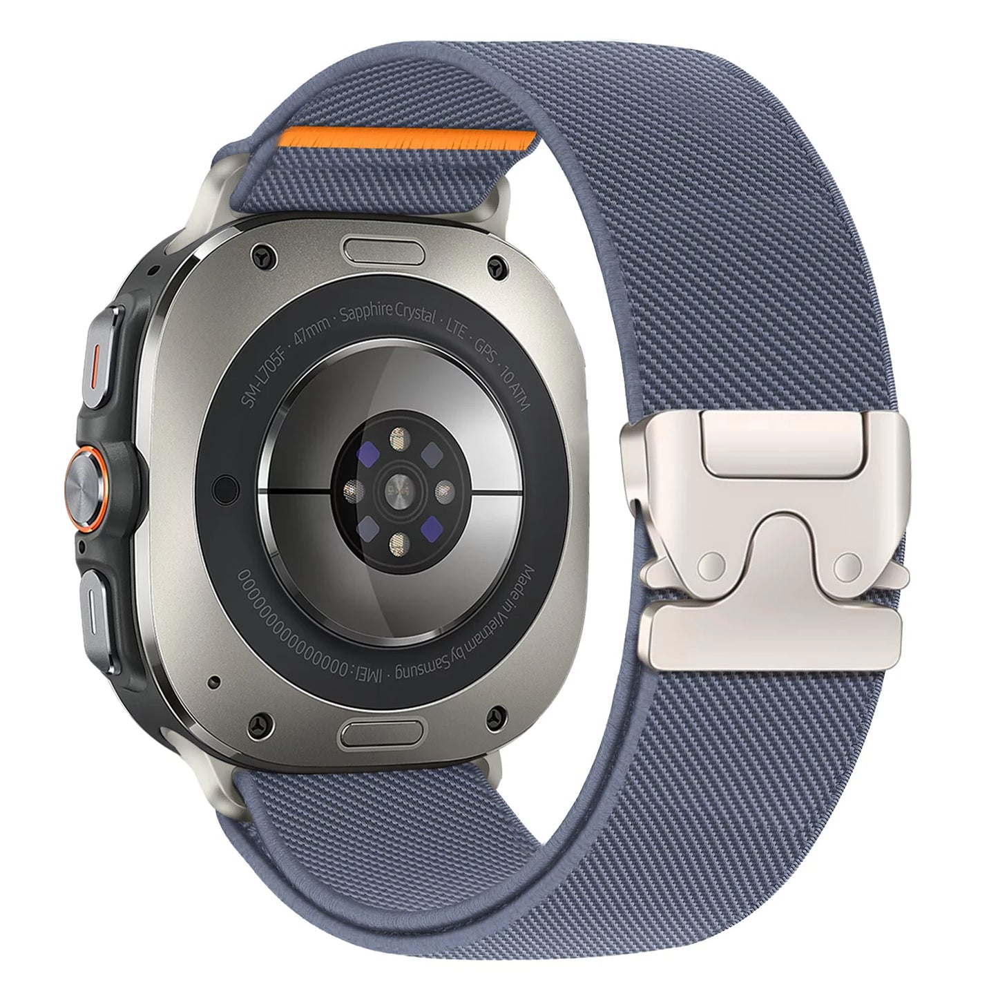 Sport Nylon Strap for Samsung Galaxy Watch Ultra 2025 47mm, Accessories for Galaxy Watch Ultra2 47mm Strap
