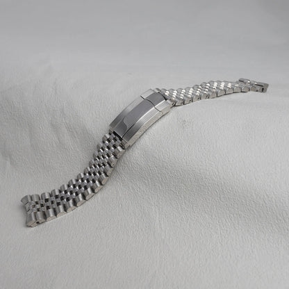 For Rolex 126334 126300DateJust41 21mm 904L Steel Replacement Watch Band Jubilee Bracelet with Oyster Clasp by Rolamy