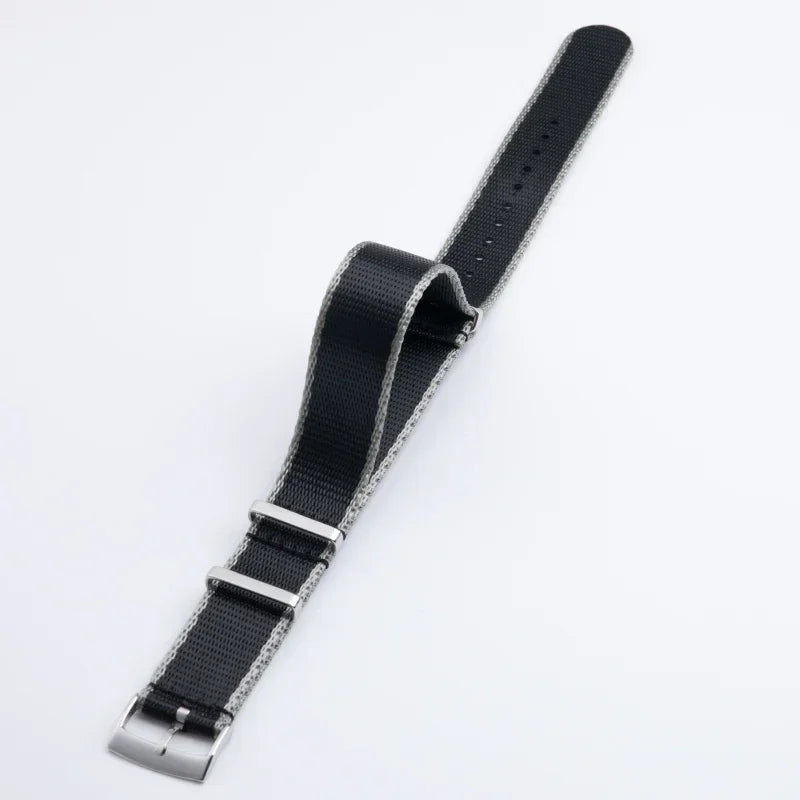 Accessori per bracciale orologio in nylon ad alta densità, 20mm 22mm, per Longines Omega Seamaster 007 TAG HEUER Tudor Rolex