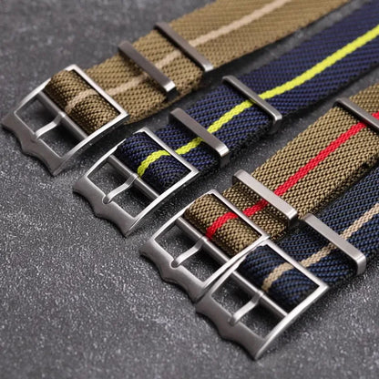Cinturino per orologio in nylon di alta qualità per Rolex per cinturino militare dell'esercito Tudor per cinturino in tela Seiko cinturino sportivo da uomo 20mm 22mm