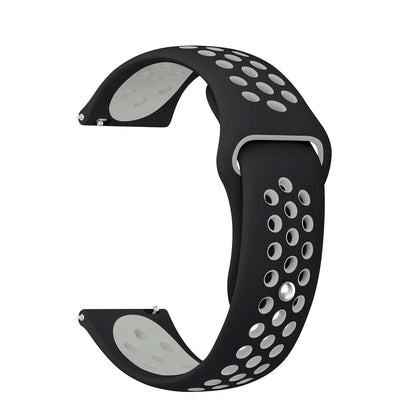 Cinturino in silicone da 20 mm 22 mm, per Amazfit Bip 6 5/GTS 3/2/2e/GTS2 Mini/GTR 3 Pro/42 mm/47 mm/2/2e/Stratos 2/3 Pro Sport Correa
