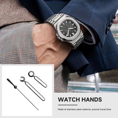 Nouveau NH35 Nautilus aiguille argent or noir modifié montre pointeur lumineux montre main pour NH34 NH35 NH36 NH38 NH70 NH72 mouvement