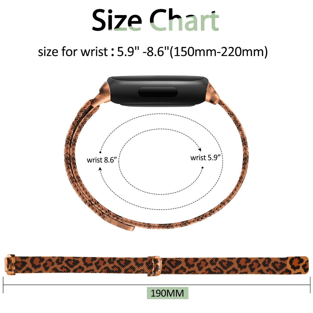 Bracelet à boucle magnétique en métal pour Fitbit Inspire 3, Bracelet de montre en acier inoxydable pour Fitbit Inspire 3