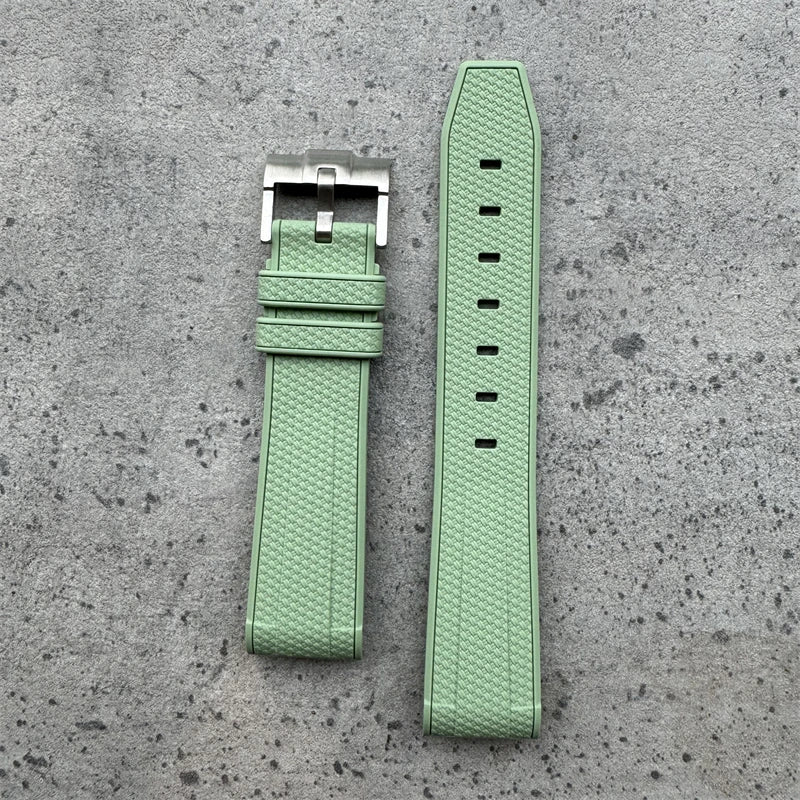 20mm Silicone Rubber Watch Strap – Men's and Women's