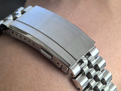 Bracelet de montre en acier inoxydable Angus-J Louis 20 mm compatible avec les modèles Seiko Sumo SBDC001 SBDC031 SBDC033 SBDC081