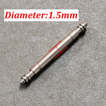 Solid Spring Bars for Rolex Submariner, 1.5mm 1.8mm 2.0mm Diameter, Durable 316L Stainless Steel Link Pin 19.5 20.5 21.5mm
