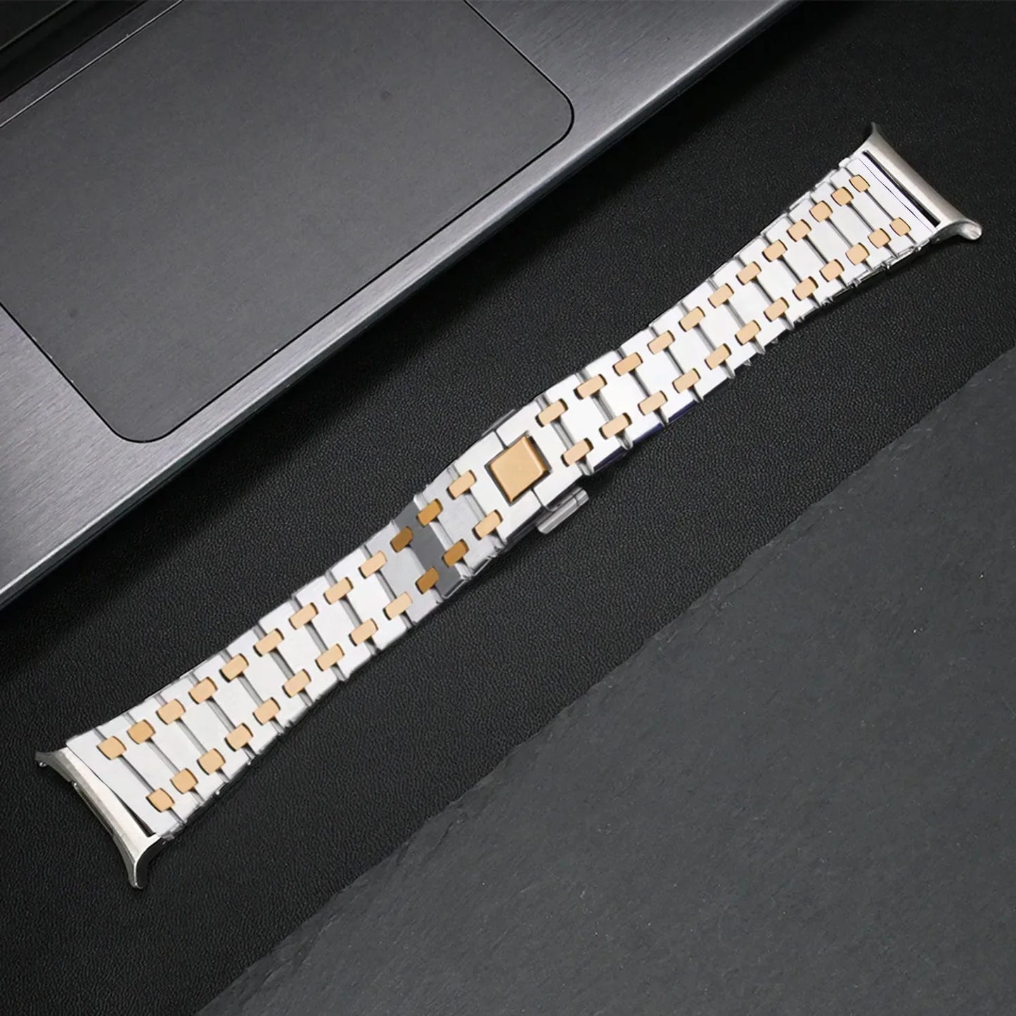 Luxury Stainless Steel Bracelet for Samsung Galaxy Watch Ultra 2, Metal Strap for Samsung Galaxy Ultra 47mm, Replacement Correa