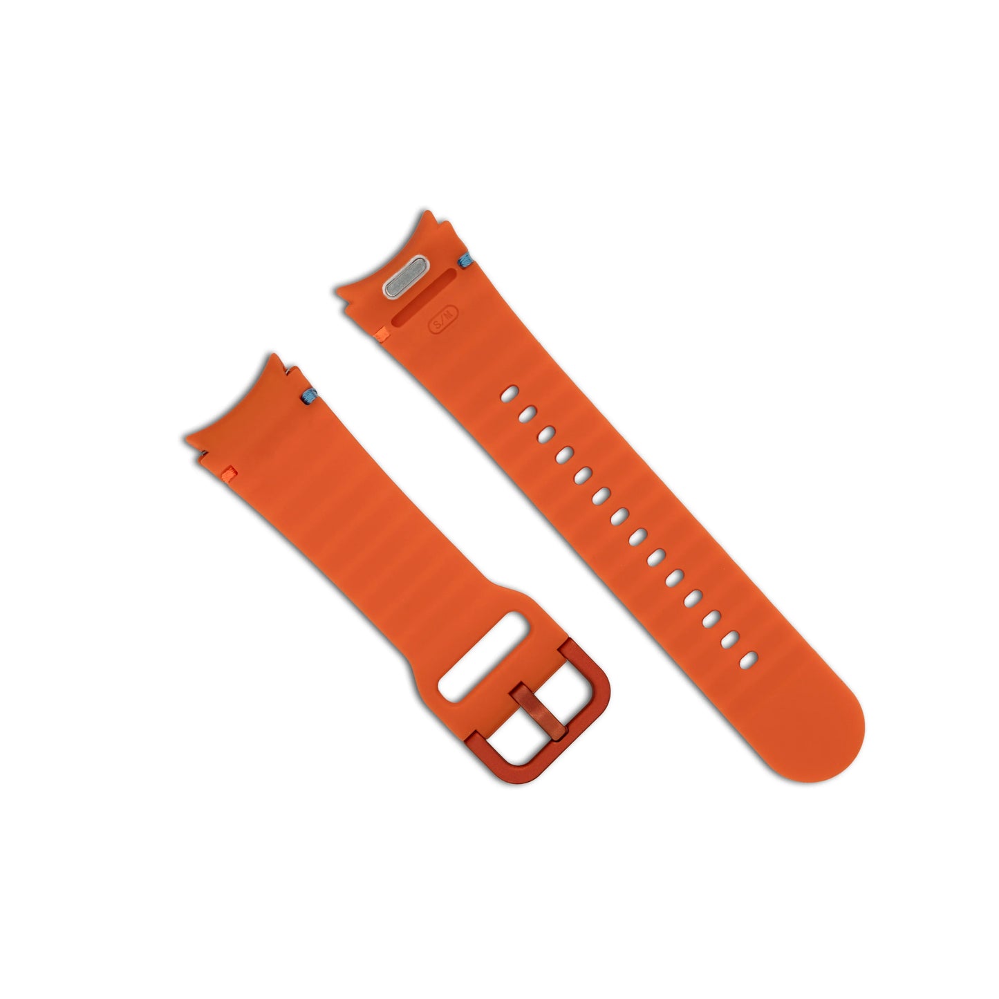 Cinturino originale in silicone senza spazi, regolazione rapida, per Samsung Galaxy Watch 7 6 5 4 40mm 44mm, 5Pro 45mm 6 Classic 43mm 47mm