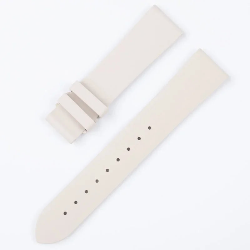 Cinturini per orologi universali in gomma fluorurata FKM di alta qualità, estremità piatte, 14/15/16/17/18 mm, per donne e bambini, compatibili Omega, Tissot, Longines.