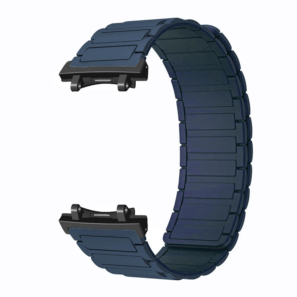 Silicone Magnetic Bracelet for Amazfit T-Rex 3 Pro, 48mm 44mm, for Huami Amazfit T Rex 3 2 1, Correa Strap
