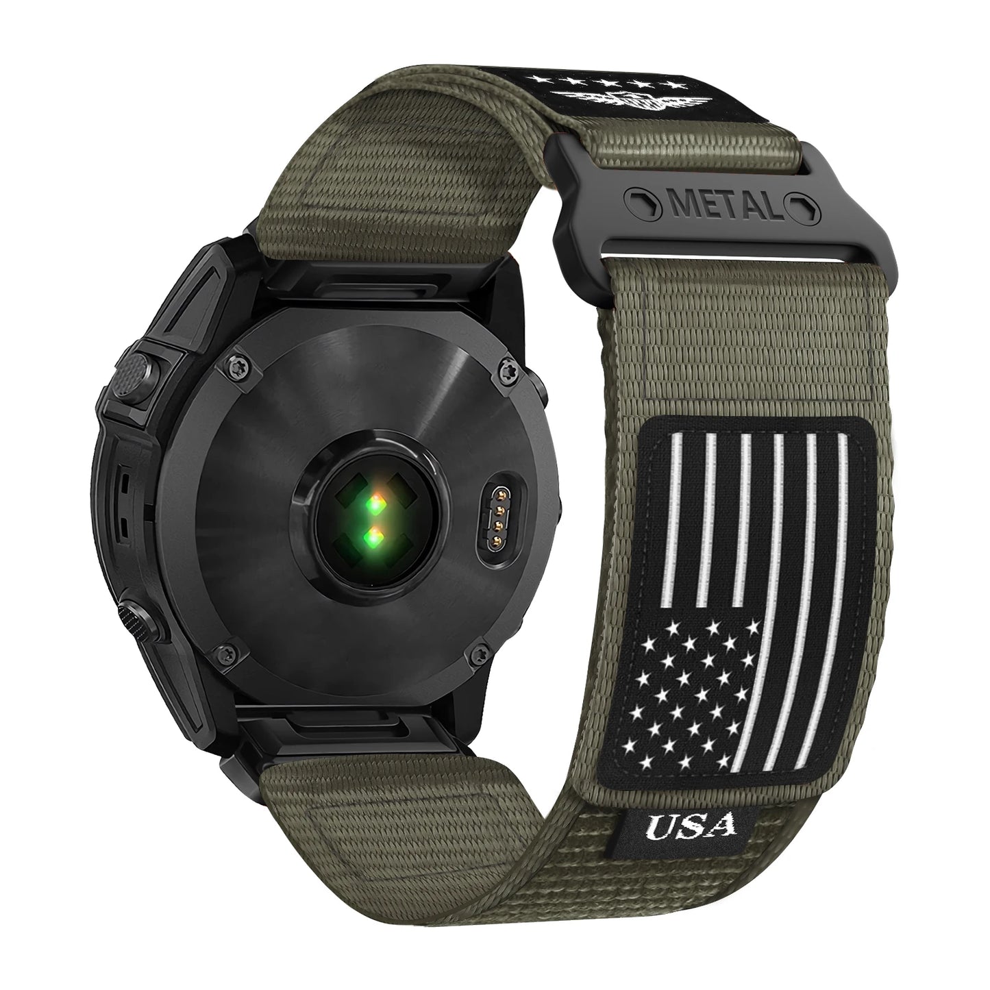 Cinturino a regolazione rapida, 20mm 22mm 26mm, per Garmin Fenix 8 7X 7 Pro Fenix 6X 6 5X 5Plus Tactix 7 Trail Loop, cinturino Fenix 8 fasce 47 51mm