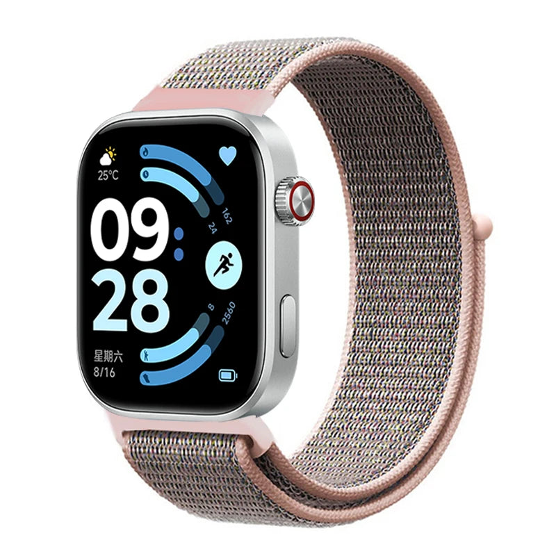 Bracelet de remplacement en nylon respirant pour Redmi Watch 6 5 4, accessoires de sport, sangle Correa pour la série Redmi Watch