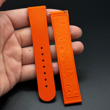 Bracelet montre 20mm caoutchouc Premium – Rapide à Boucle déployante – Toutes Marques