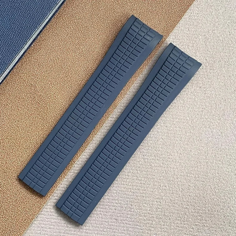 Nouveau Compatible avec Pate Philippe véritable Aquanaut Nautilus 5164/5167/5168/5968 hommes montre bracelet en caoutchouc fluoré Wacth bandes 2025