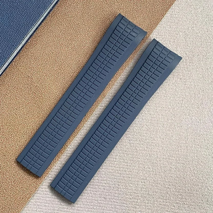 Nouveau Compatible avec Pate Philippe véritable Aquanaut Nautilus 5164/5167/5168/5968 hommes montre bracelet en caoutchouc fluoré Wacth bandes 2025