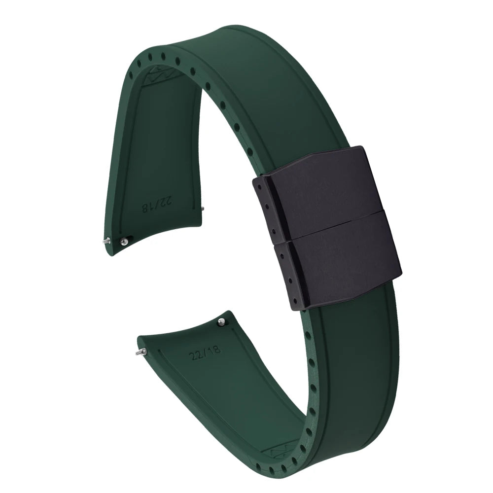 Bracelet Montre Caoutchouc pour Samsung - Rapide et Incurvée - Universel