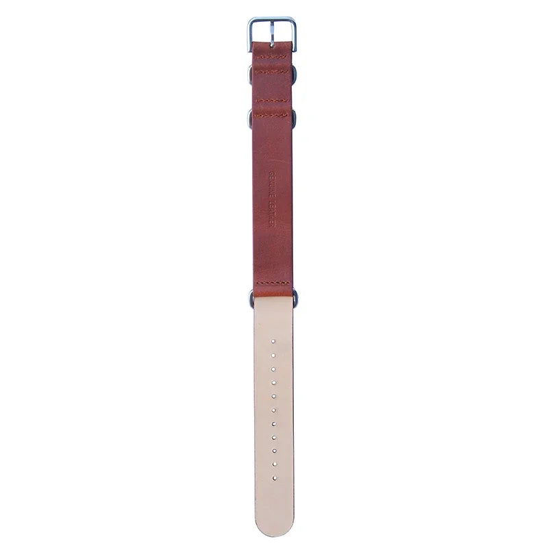 Genuine leather watch strap, wristband, 20mm, 22mm, weekly shipping Timex