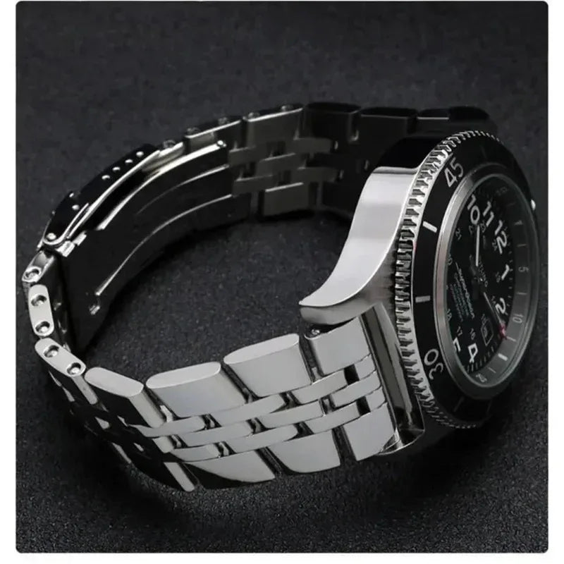 18mm 20mm 22mm 24mm for Breitling watch strap for AVENGER NAVITIMER SUPEROCEAN solid stainless steel watch band