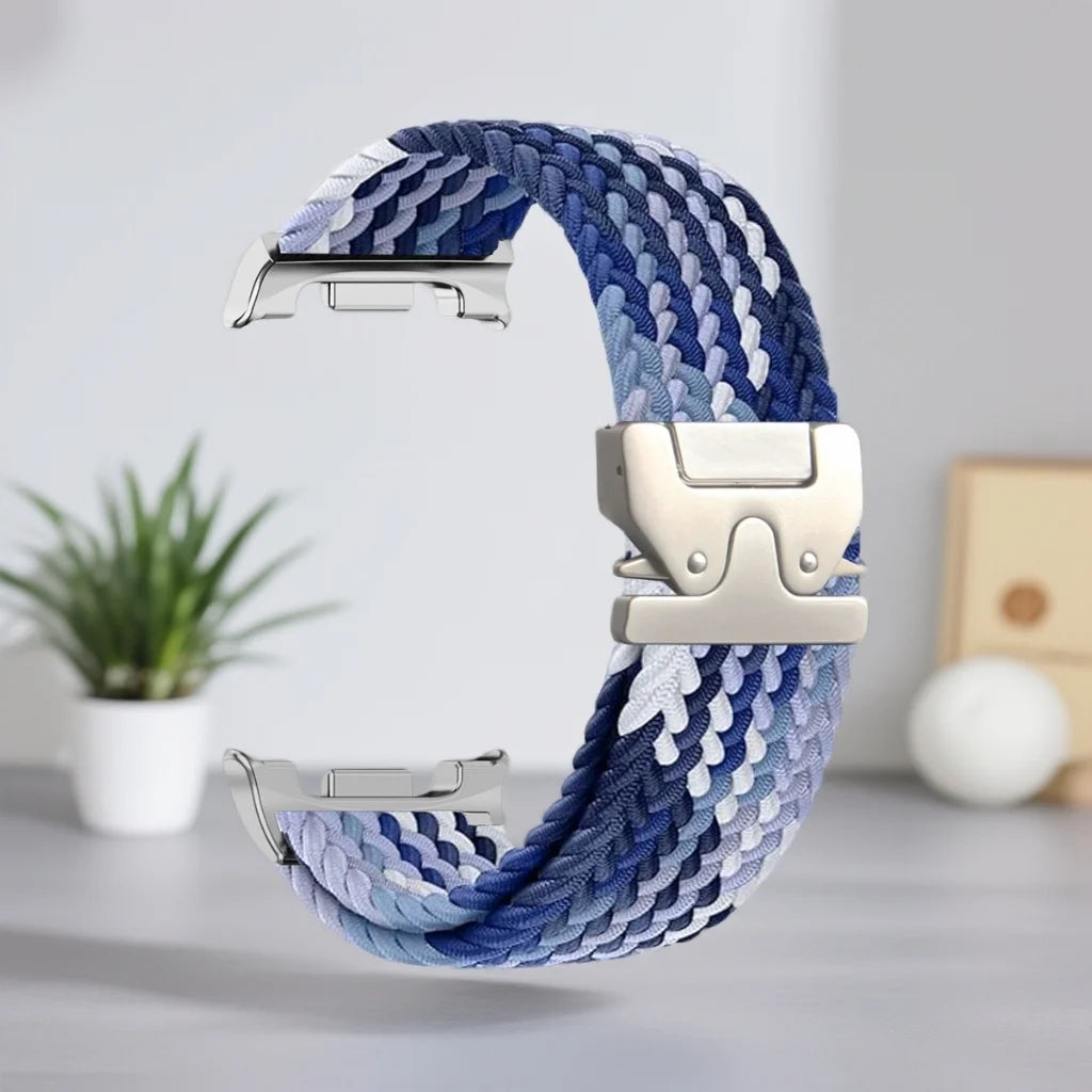 Braided Nylon Strap for Samsung Galaxy Watch Ultra 2025, Paracord Buckle, Galaxy Watch 8/ Galaxy Watch 8 Classic Strap