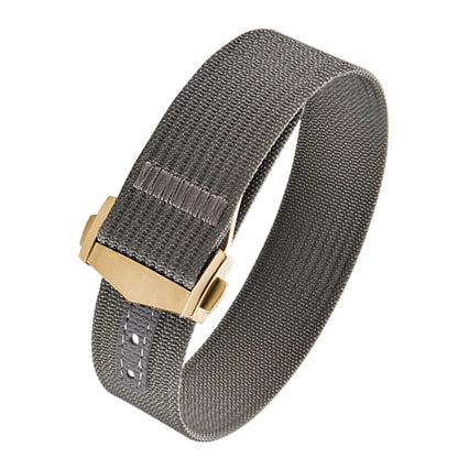 Canvas and Nylon Watch Strap, 18-20-22mm, for Omega X Swatch MoonSwatch for Seiko Men Women Sport, Waterproof, Folding Buckle