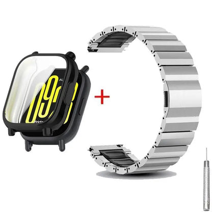 Case + Strap for Redmi Watch 6/5/4 3Active 5Active 3Lite 3Active, replaceable strap