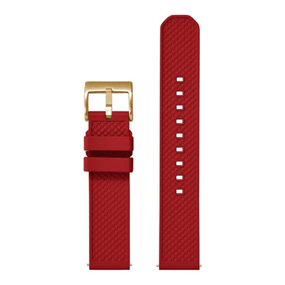 Quick Release FKM Rubber Watch Strap, Fluoroelastomer, 18mm, 20mm, 22mm, for all Watch Brands